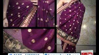 HomeShop18.com - Graceful Chiffon Saree by Maahi