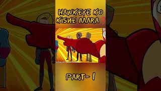 Hawkeye Ko Kisne Mara❓ Which Avengers Killed Hawkeye #shorts #marvel #cinemi