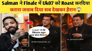 Salman khan Roast Anurag Dobhal Bigg Boss 17 Finale 😱 Salman Reply Uk07 Rider BB17 Controversy