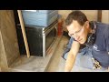 how to install a floating wood floor