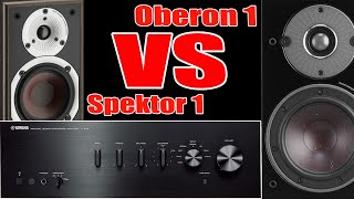 【サウンドバトル】DALI Spektor 1 vs DALI Oberon 1 / ヤマハ A-S301 プリメインアンプ