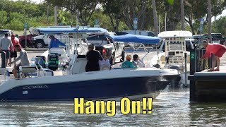 Look Out Incoming!! | Miami Boat Ramps | Black Point Marina
