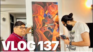 FINALLY PAINTING AA GAYE BUT.. | TP VLOG 137