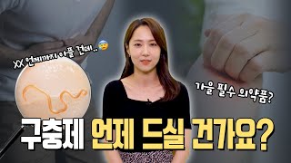 가을에는 구충제 복용이 필수? | 원리, 종류, 복용법 | 내과 전문의 강수진