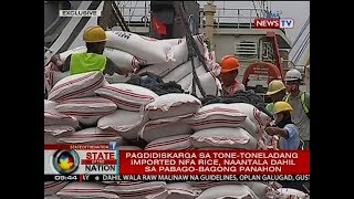 SONA: Naunang naidiskarga na NFA rice, naihatid na sa warehouse sa Valenzuela
