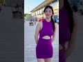 如花似玉，眉目动人 肤白貌美 完美身材 极品车模 笑容最治愈的女孩 时尚街拍美女