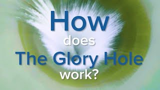 How does 'The Glory Hole' at Lake Berryessa work?