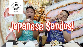 Japanese Sando! Eggplant Katsu! Fatboy Sandos