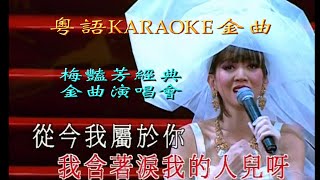 KARAOKE粵語流行曲精選之梅豔芳經典金曲2003演唱會完場篇 (有人聲及歌詞字幕) Cantonese Pops with Lyrics- Anita Mui in Concert