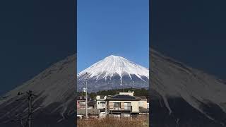 本日の富士山（北風強め）