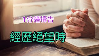 1分鐘禱告#147【經歷絕望時】@Renee-0815