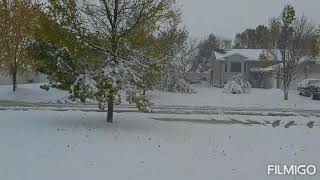 (076)  plautdietsch. Schnee shtorm in manitoba canada.