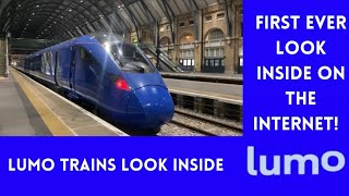 Lumo trains interior look and exterior shot