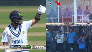 VIRAT ROHIT DRAVID gave standing ovation to shardul thakur when he hit fifty against Australia wtc