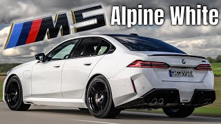 New 2025 BMW M5 in Alpine White