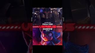 Megatron Vs Shadow | Transformers One Vs Sonic The Hedgehog Movie 3 #short | Moxie By @nbsplv_music