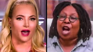 Wild Meghan McCain FREAKOUT Cut Off By Whoopi
