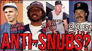 10 CONTROVERSIAL Hall Of Fame Selections - ANTI-SNUBS or DESERVING??? (PART 1)