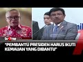 Sudut Pandang Politikus PDI Perjuangan Soal Sinyal Perombakan Kabinet Jokowi | Kabar Petang tvOne