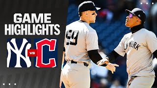 Yankees vs. Guardians Game 1 Highlights (4/13/24) | MLB Highlights