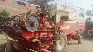 national combine harvester nabha ( 2016 modal ) lala hino engine ( lala hino petty band engine )