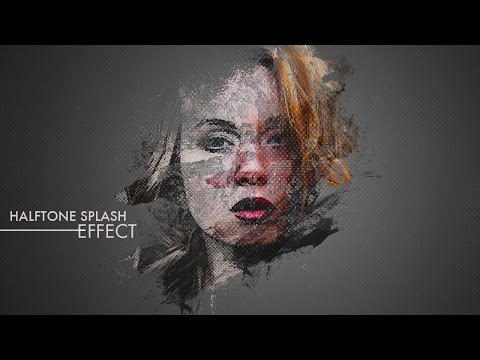 Halftone Splash Effect - Photoshop Tutorial Halftone Splash Effect - Photoshop Tutorial
