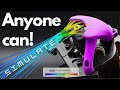 Now anyone can simulate flow for a 3D printer duct
