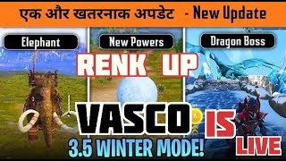 BGMI RENK UP NEW UPDATE 3.5 FULL RUSH GAMEPLAY VASCO S LIVE support Karo subscribe kar Ke ❤️