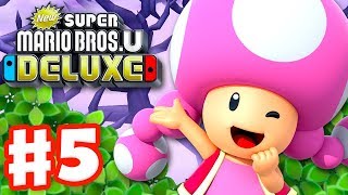 New Super Mario Bros U Deluxe - Gameplay Walkthrough Part 5 - Soda Jungle! (Nintendo Switch)