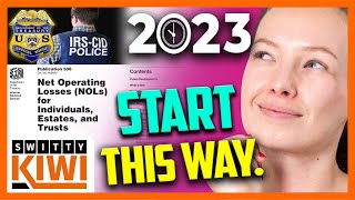 IRS NET OPERATING LOSS DEDUCTION RULES: How to Write Everything Off and Lower Your Tax🔶TAXES S3•E80