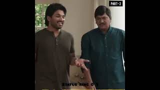 Ala.vaikumthapurramloo best scene || allu arjun best dialogue || part-2 || status king 01