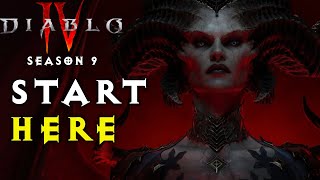 The Ultimate Diablo 4 Starter Guide – New & Returning Players WATCH THIS (Season 9 Archive)