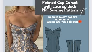 Sew along video for the Helena Corset