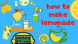 Çocuklarınız bu Limonata'yı çok sevecek | Limonata nasıl yapılır