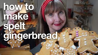 How to Make Spelt Flour Gingerbread – no eggs, no molasses