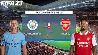 FIFA 23 | Manchester City vs Arsenal - FA Community Shield 2023 - PS5 Gameplay