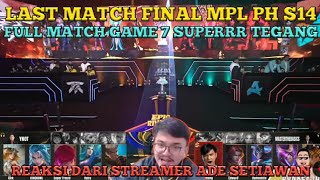 SUPERRR TEGANG FULL MATCH GAME 7 FNOC PH VS AURORA REAKSI ADE SETIAWAN MPL PH S14