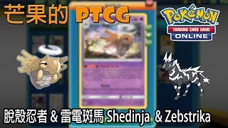 【芒果的PTCG】【SMON】閃電斑馬 Zebstrika \u0026 脫殼忍者 Shedinja