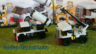 รีวิว รถประกอบ เลโก้ รถทหาร FLACK TRACE , REMOTE SCUD LAUNCHER [ARMY SERIES]