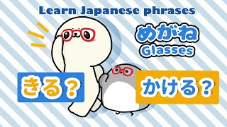 Useful Japanese Phrases: めがね(megane) ｜Moon-chan