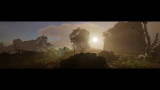 nature - Unreal Engine - Cinematic - Sunrise time - 4k