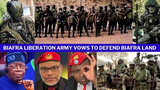 Heavy Tension As Biafra Liberation Army Has Vow To Defend Biafra Land With Their Lives And Blood