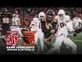 Oregon State vs. Washington State Highlights | 2024 Pac-12 Football