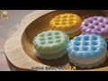 wax sealing asmr 크래커과자 실링왁스🕯 색깔별로 만들어봐요 🍪