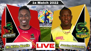 CPL 2022 1st Match Preview - St Kitts and Nevis vs Jamaica Tallawahs | Playing11 | SKN vs JT | Live