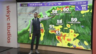 Northeast Ohio weather forecast: Here comes the rain...