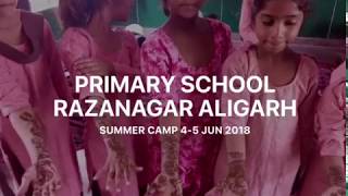 Government School Raza Nagar Summer camp Final day