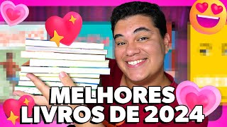 OS MELHORES LIVROS DE 2024! | TOP 15 Melhores Livros de 2024