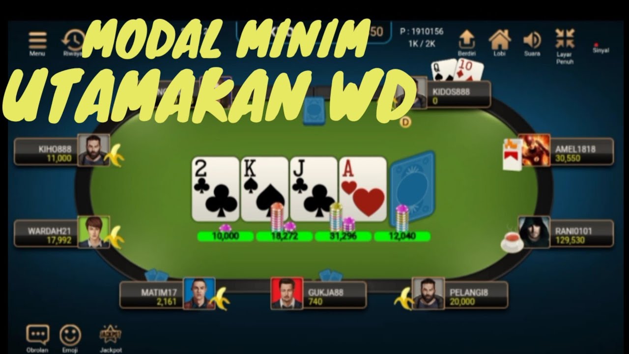 Poker Online Modal Minim Utamakan Wd🤑 - YouTube