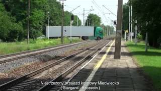 (54) Pociągi są ciekawe ! Lokomotywa EP07-442 ze składem: EP07 + IC 58102 ŻUŁAWY